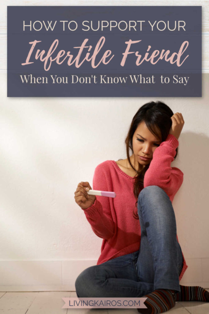 How to Support Your Infertile Friend When You Don't Know What to Say | Infertility | Pregnancy | PCOS | Endometriosis | One in Eight | Friendship | Christian Women | Motherhood | Mom Life