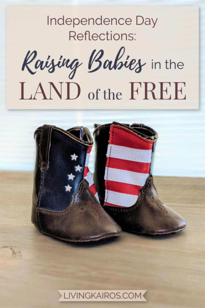 Independence Day Reflections: Raising Babies in the Land of the Free | Parenting | Christian Parenting | Holidays and Celebrations | Motherhood | Mom Life