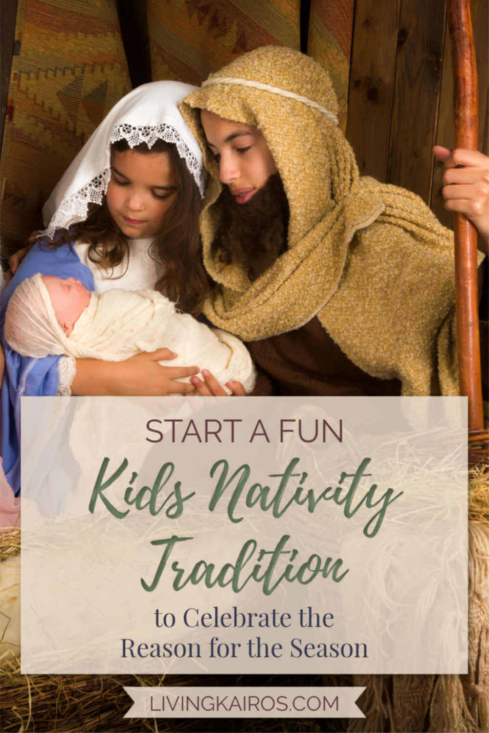 Start a Fun Kids Nativity Tradition to Celebrate the Reason for the Season